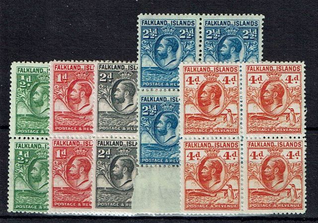 Image of Falkland Islands SG 116/20 LMM British Commonwealth Stamp